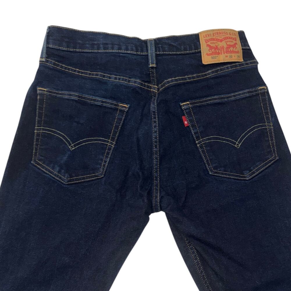 Levi's 502 Taper Fit Jeans - Size 32 x 30 - Picture 4 of 9